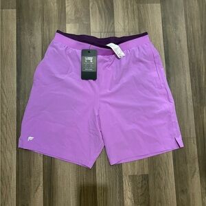 Fabletics Men's Lavender Athletic Shorts